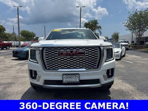 Summit White 2023 GMC Yukon Denali
