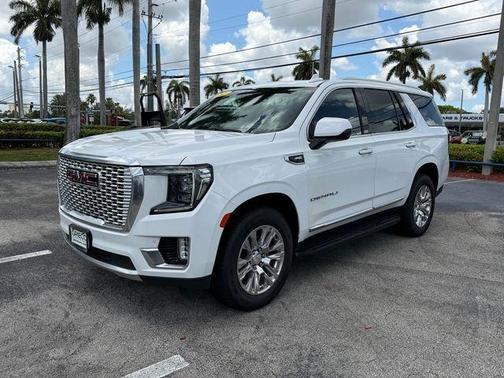 Summit White 2023 GMC Yukon Denali