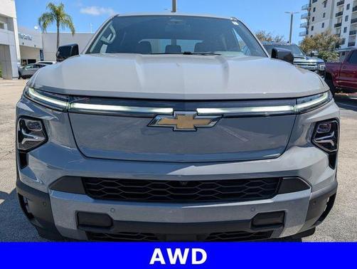 Slate Gray Metallic 2026 Chevrolet Silverado EV LT