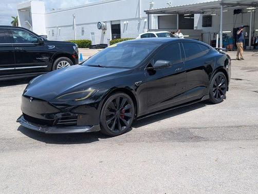 Black 2016 Tesla Model S P90D