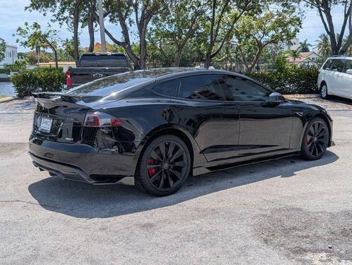 Black 2016 Tesla Model S P90D