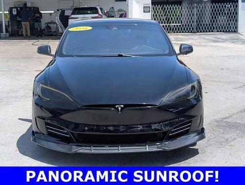 Black 2016 Tesla Model S P90D