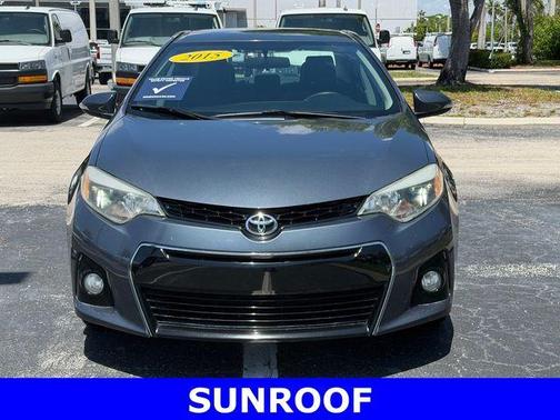 Slate Metallic 2015 Toyota Corolla S Plus