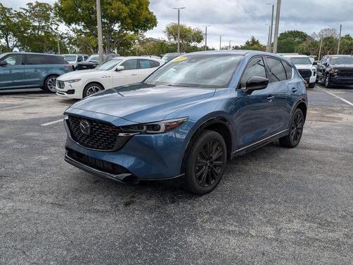 Eternal Blue Mica 2023 Mazda CX-5 2.5 Turbo