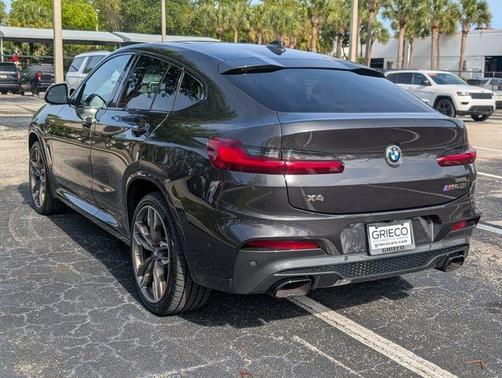 Dark Graphite Metallic 2019 BMW X4 M40i