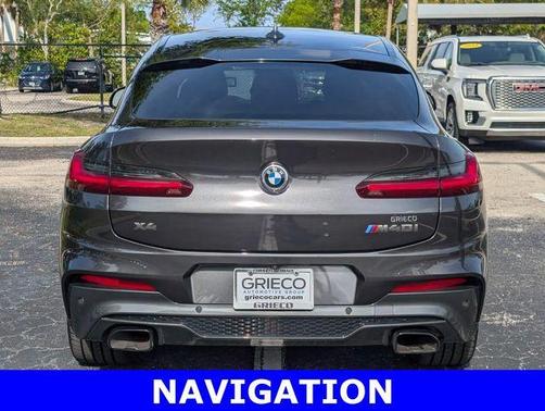 Dark Graphite Metallic 2019 BMW X4 M40i