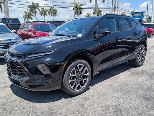Black 2026 Chevrolet Blazer RS
