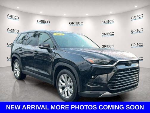 Midnight Black Metallic 2026 Toyota Grand Highlander Hybrid LIMITED