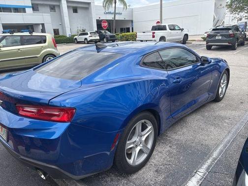 Hyper Blue Metallic 2018 Chevrolet Camaro 1LT