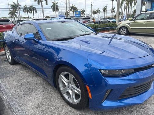 Hyper Blue Metallic 2018 Chevrolet Camaro 1LT