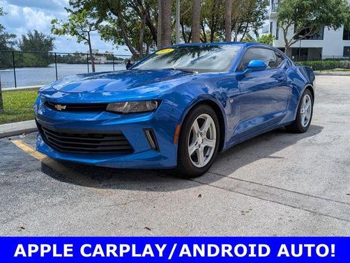 Hyper Blue Metallic 2018 Chevrolet Camaro 1LT