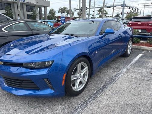 Hyper Blue Metallic 2018 Chevrolet Camaro 1LT