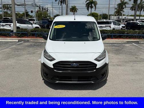 Frozen White 2022 Ford Transit Connect XL