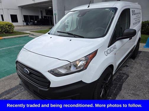 Frozen White 2022 Ford Transit Connect XL