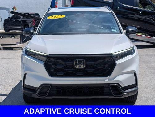 Platinum White Pearl 2023 Honda CR-V Hybrid Sport