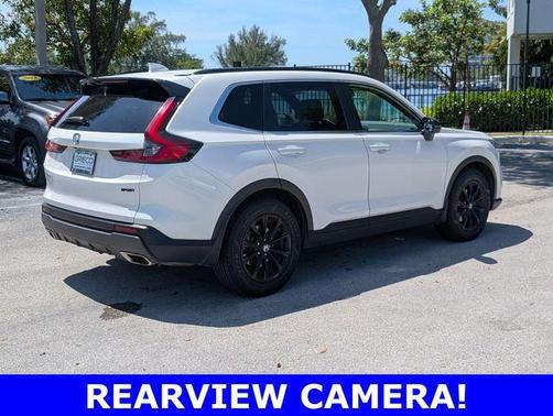 Platinum White Pearl 2023 Honda CR-V Hybrid Sport