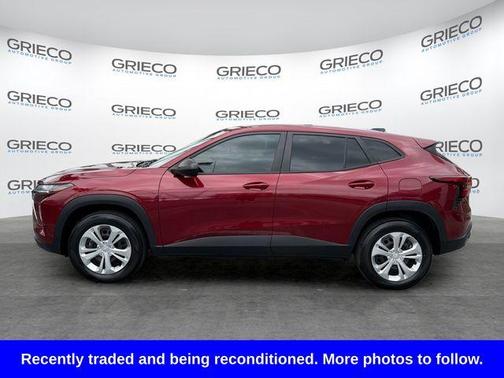 Crimson Metallic 2024 Chevrolet Trax LS