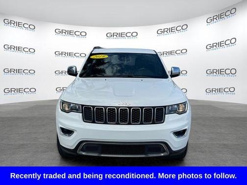 Bright White Clearcoat 2019 Jeep Grand Cherokee Limited