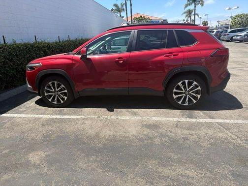 Barcelona Red Metallic 2023 Toyota Corolla Cross XLE
