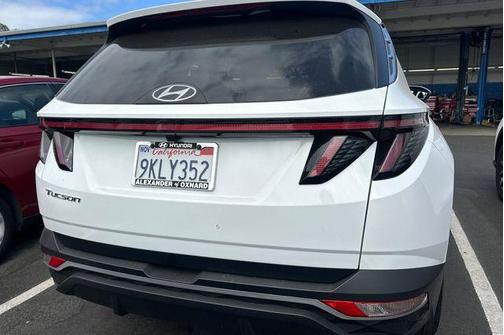 White Pearl 2024 Hyundai TUCSON SEL