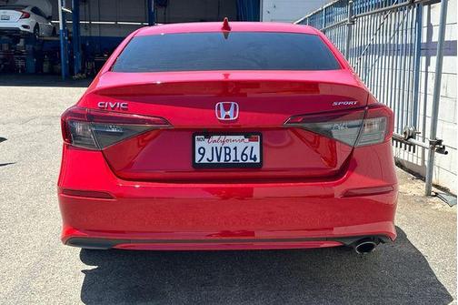 Red 2024 Honda Civic Sport
