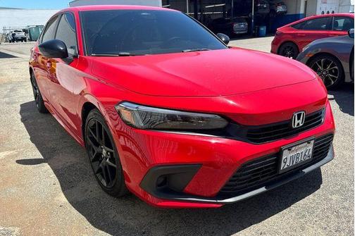 Red 2024 Honda Civic Sport