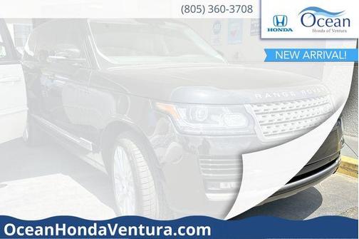 Santorini Black 2015 Land Rover Range Rover 5.0L Supercharged