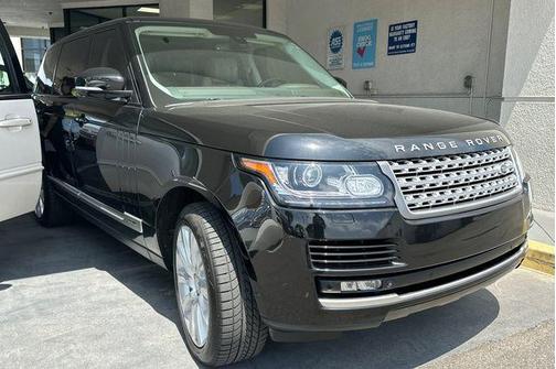 Santorini Black 2015 Land Rover Range Rover 5.0L Supercharged