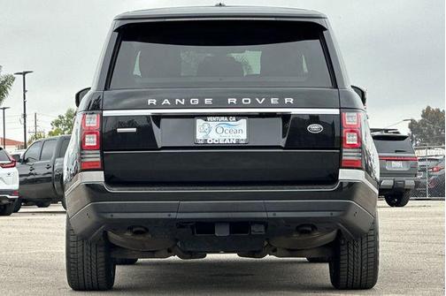 Santorini Black 2015 Land Rover Range Rover 5.0L Supercharged