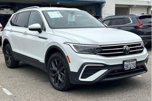 Pure White 2024 Volkswagen Tiguan 2.0T SE