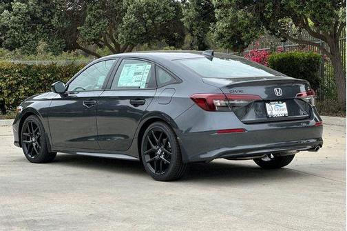 Meteorite Gray Metallic 2026 Honda Civic Sport