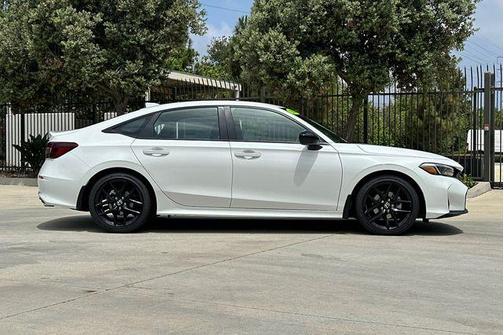 Platinum White Pearl 2026 Honda Civic Sport