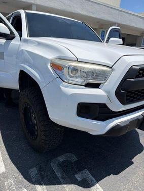 Super White 2018 Toyota Tacoma SR