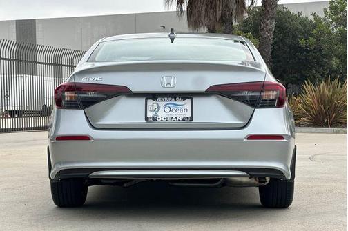 Solar Silver Metallic 2026 Honda Civic LX