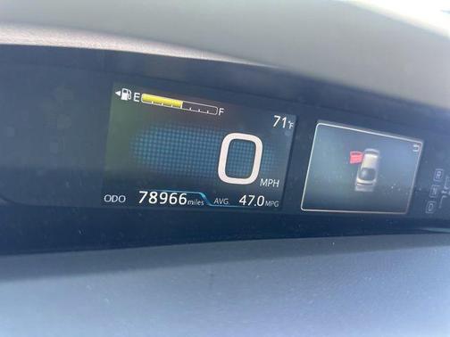Midnight Black Metallic 2017 Toyota Prius Two