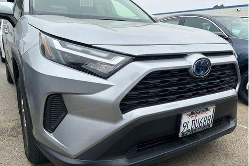 Silver Sky Metallic 2024 Toyota RAV4 Hybrid XLE