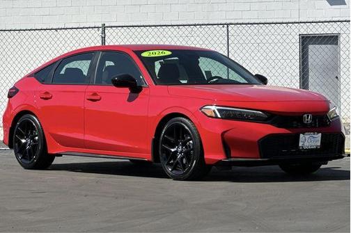 Rallye Red 2026 Honda Civic Sport