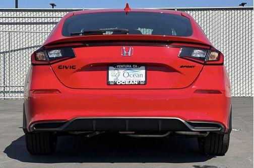 Rallye Red 2026 Honda Civic Sport