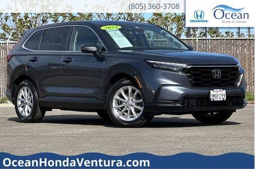 Gray 2024 Honda CR-V EX