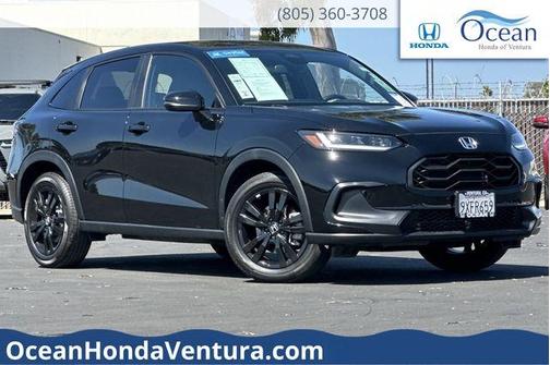 Crystal Black Pearl 2026 Honda HR-V Sport