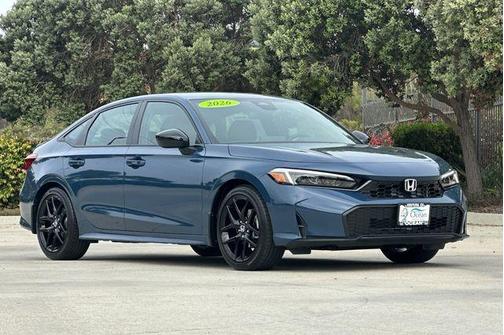 Blue Lagoon 2026 Honda Civic Sport