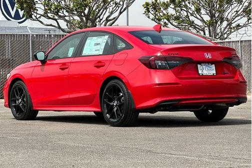 Rallye Red 2026 Honda Civic Hybrid Sport