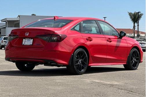 Rallye Red 2026 Honda Civic Hybrid Sport