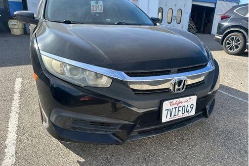 Crystal Black Pearl 2016 Honda Civic LX
