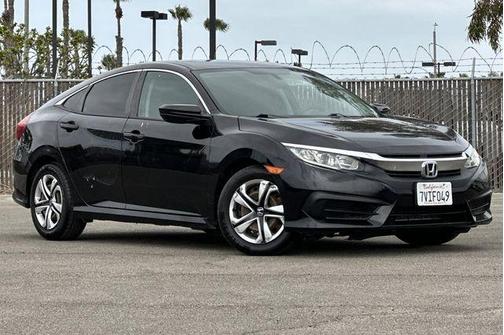 Crystal Black Pearl 2016 Honda Civic LX