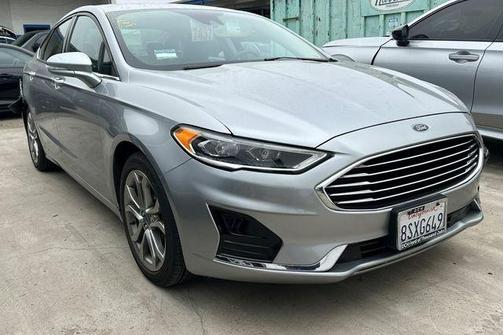 Silver 2020 Ford Fusion SEL