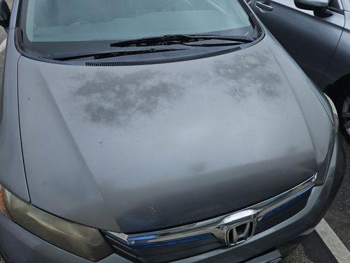 Gray 2012 Honda Civic Hybrid