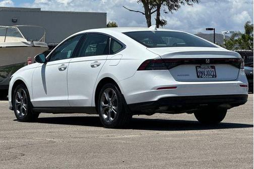 Platinum White Pearl 2024 Honda Accord EX