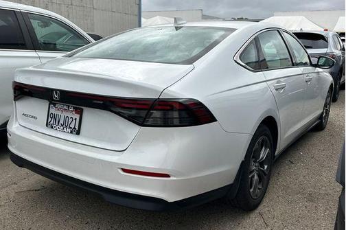 Platinum White Pearl 2024 Honda Accord EX