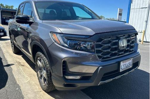 Gray 2024 Honda Ridgeline TrailSport